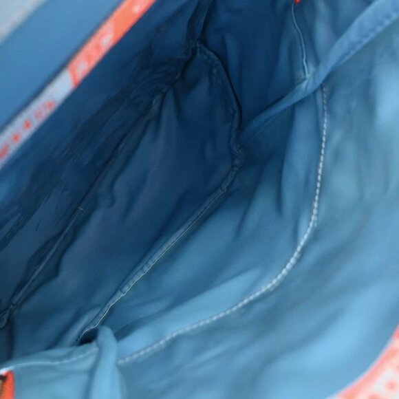 Chanel Red Blue Nylon Sport Line Backpack 115964 - Picture 7 of 10